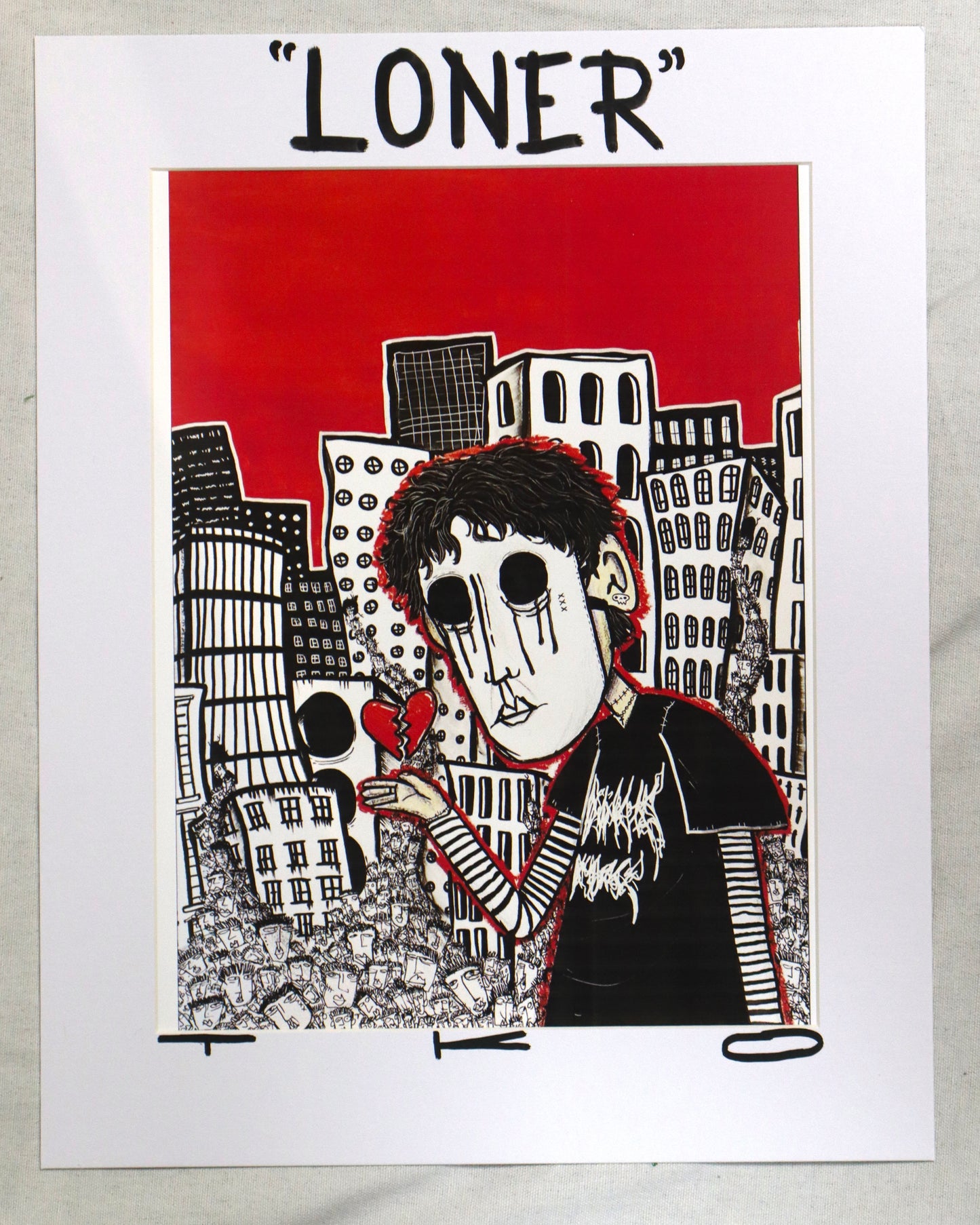 "Loner" Print