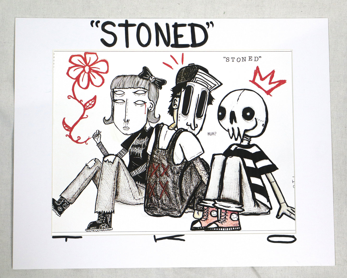 "Stoned" Print