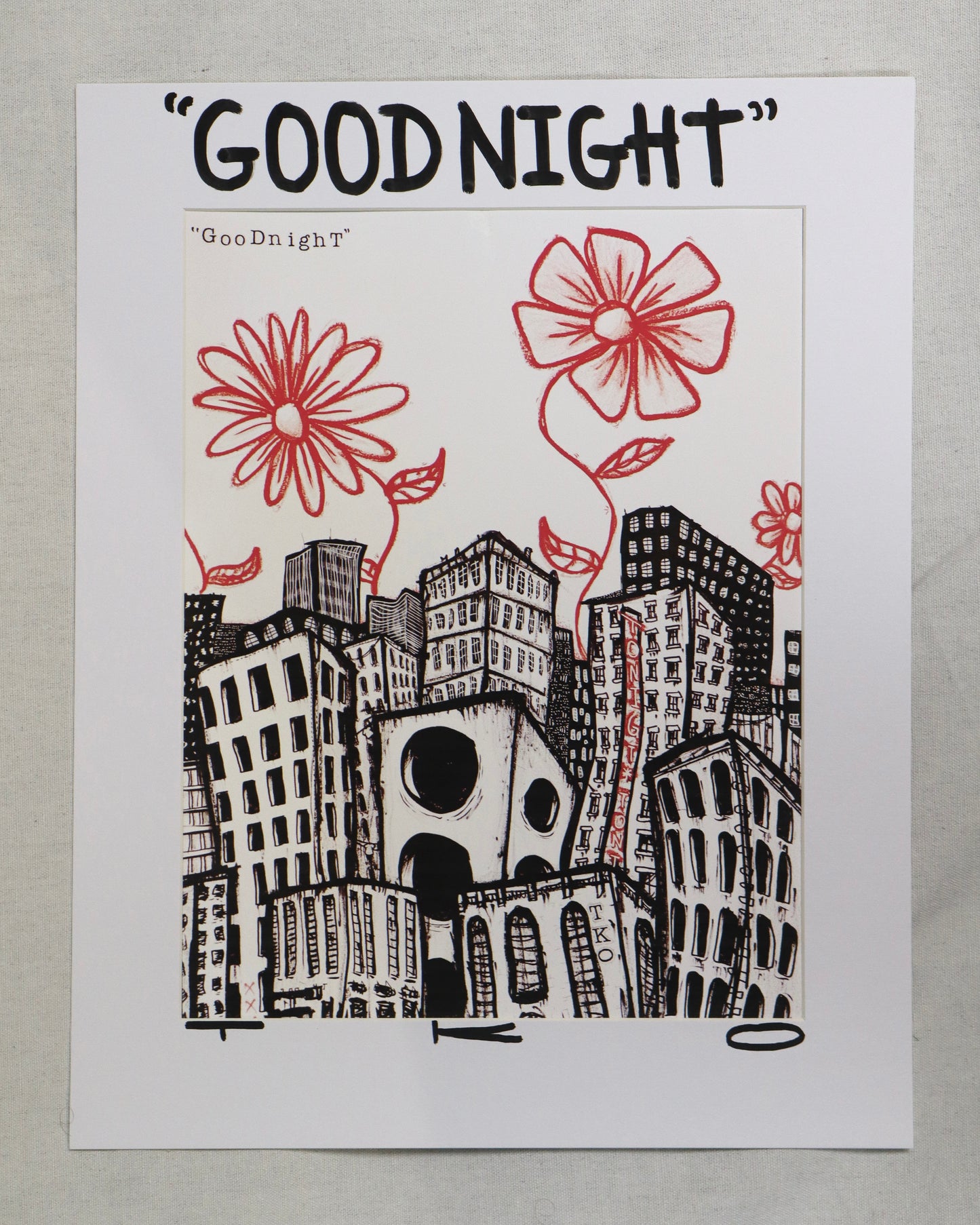 ''Goodnight'' Print